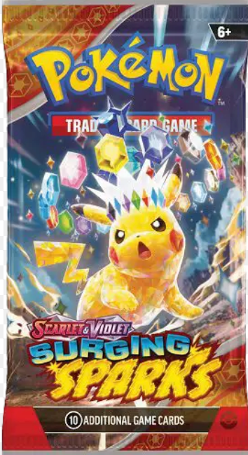 Pokémon TCG: Surging Sparks Booster Pack – Rip & Ship