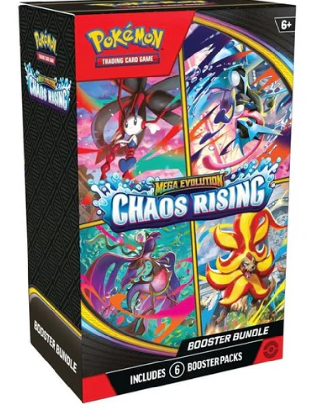 Pokémon TCG: Chaos Rising Booster Bundle – Rip & Ship