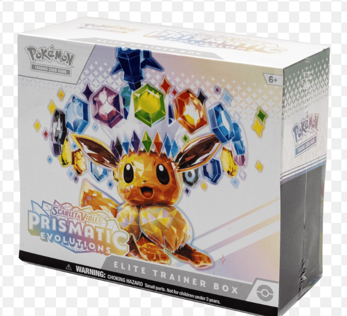 Pokémon TCG: Prismatic Evolutions Elite Trainer Box – Rip & Ship