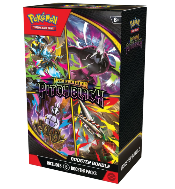 Pokémon Mega Evolution Pitch Black Booster Bundle – Rip & Ship