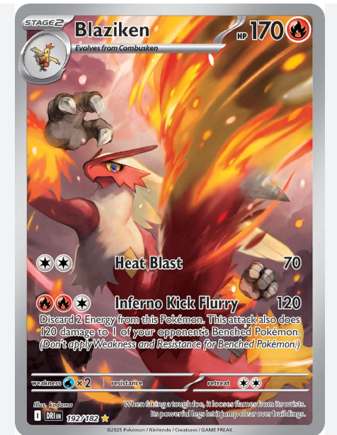 Blaziken 192/182 DRI